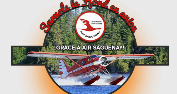 Un survol du Saguenay en avion pour 4 personnes