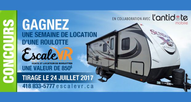 Une semaine de location d'une roulotte choisie par ESCALE VR