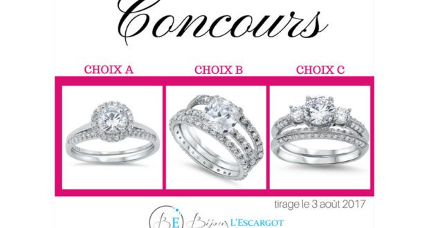 Votre choix de bague Bijoux Escargot