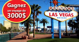 Voyage de 3000$ pour 2 personnes à Las Vegas
