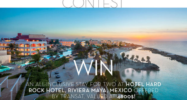 Voyage de 4800$ au Hard Rock Hotel Riviera Maya
