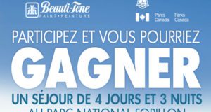 Voyage de 5 000$ au parc national Forillon