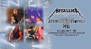 Voyage pour 2 pour voir Metallica à Edmonton