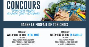 Week-end pour 4 personnes au parc Jean-Drapeau