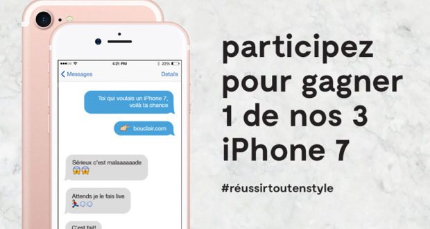 3 iPhone 7 à gagner