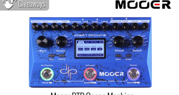 Appareil pour guitares électriques Mooer DTP Ocean Machine