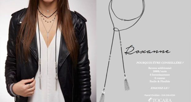 Bijoux Roxanne d'une valeur de 89$