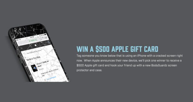 Carte-cadeau Apple de 500$