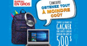 Carte-cadeau Bureau en Gros de 500$