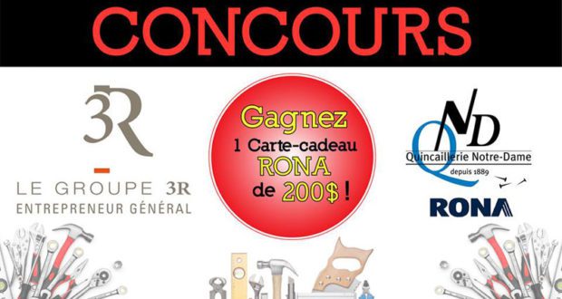 Carte-cadeau RONA de 200$