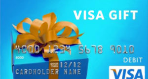Carte cadeau Visa de 125$
