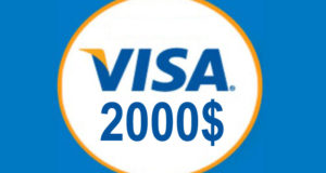 Carte-cadeau Visa de 2000 $