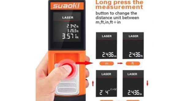 Compteur kilométrique laser