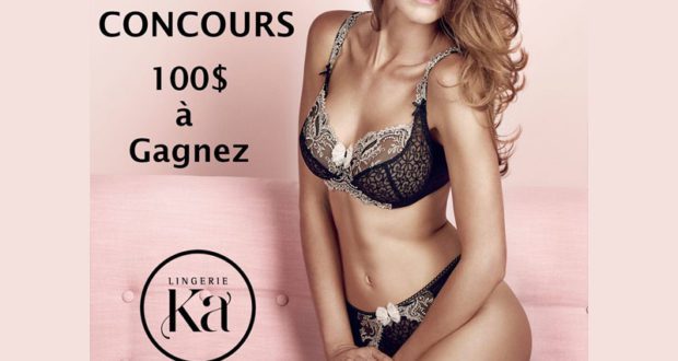 Courez la chance de gagnez 100$ d'achats !