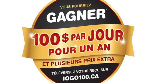 Gagnez 100 $ par jour pendant un an