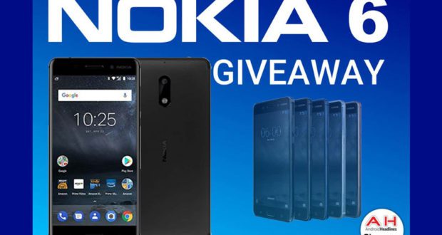 Gagnez un téléphone Nokia 6