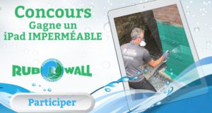 IPad et un étui étanche aux infiltrations