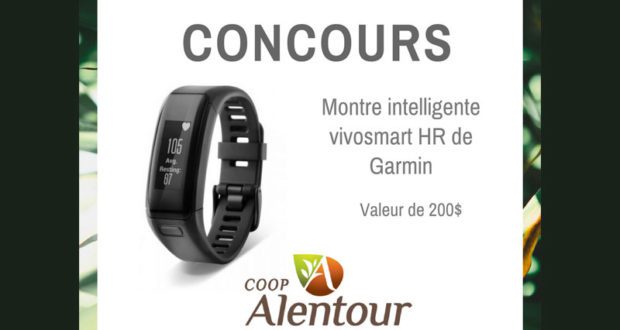 Montre intelligente vivosmart HR de Garmin