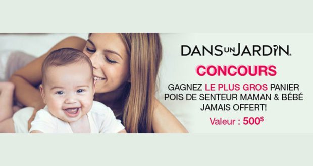 Panier de produits pour maman & bébé (valeur de 500$)