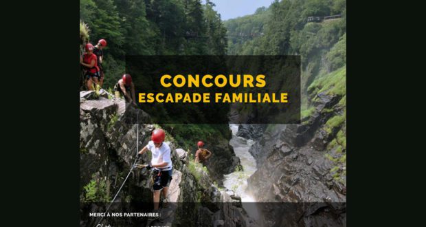 Sortie de 2 jours en famille grâce à Canyon Sainte-Anne