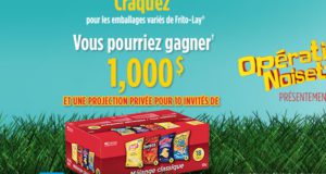 Un Chèque d’une valeur de 1000 $