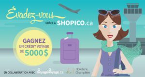 Un crédit-voyage d'une valeur de 5000 $
