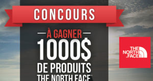 1000$ de produits The North Face