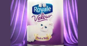 8 rouleaux de papier hygiénique Royale Velour à 2.25$