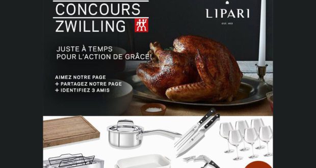 Accessoires de cuisine ZWILLING d'une valeur de 1200$