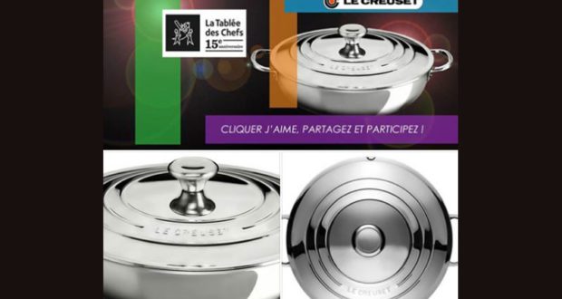 Braisière en inox Le Creuset de 300$