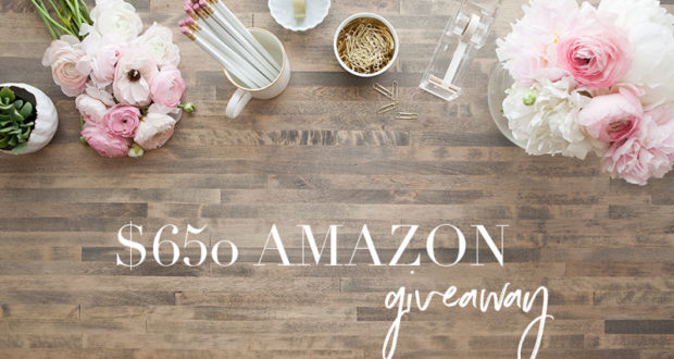 Carte-cadeau Amazon de 650 $