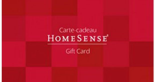 Carte-cadeau Homesense de 1000$