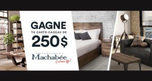 Carte-cadeau de 250 $ de Ameublement Machabée