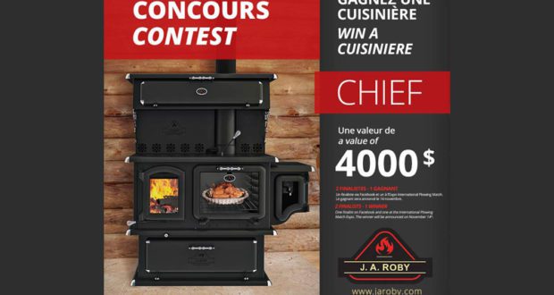 Cuisinière de marque J.A. ROBY modèle Chief (4000$)