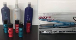 Fer plat babyliss ou un ensemble de produit