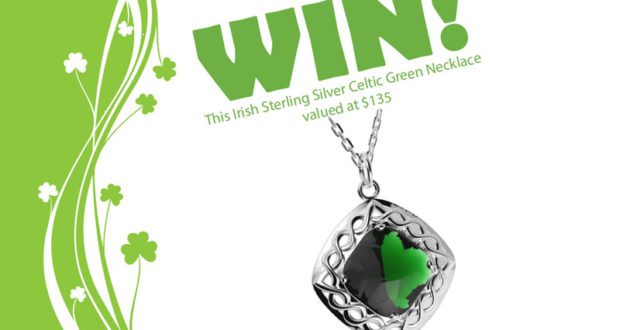 Gagnez un collier en argent sterling irlandais (135 $)