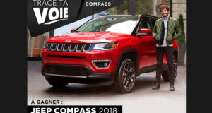 Gagnez un véhicule Jeep Compass Limited 4X4 2018 (38500$)