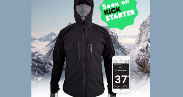 Manteau chauffant intelligente Kinesix de 699$