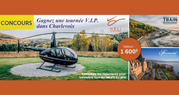 Séjour V.I.P. dans Charlevoix pour 2 personnes