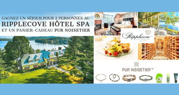 Séjour pour 2 au Ripplecove Hotel Spa sur le lac