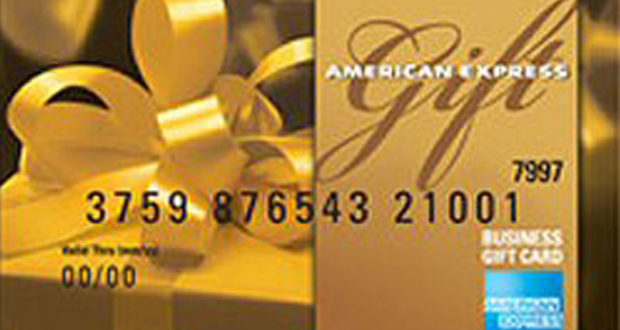 Trois cartes-cadeaux American Express 750 $ chacune