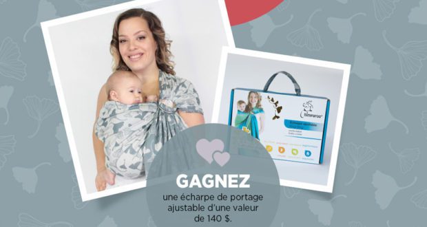 Une écharpe de portage pour bébé