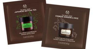 2 échantillons gratuits de masque 100% végétarien The Body Shop