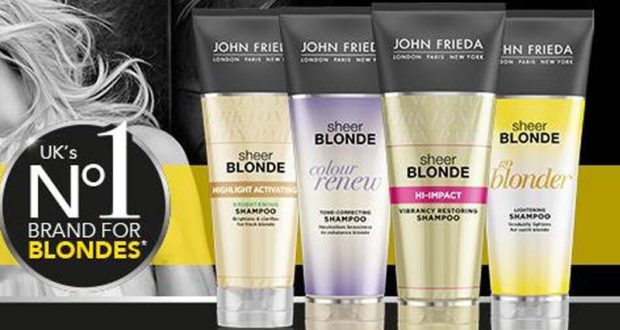 2 échantillons gratuits de produits John Frieda