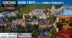 3 nuits dans un condo à Tremblant pour 6 personnes