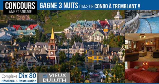 3 nuits dans un condo à Tremblant pour 6 personnes