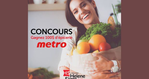 Certificat-cadeau de 100$ chez Métro