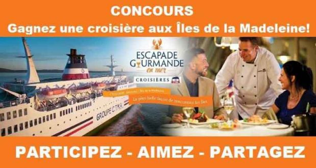 Croisière d’une semaine pour 2 entre Montréal et les Îles de la Madeleine