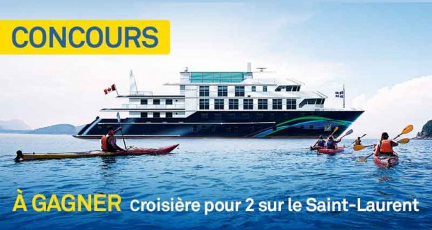 Croisière fluviale pour 2 sur le Saint-Laurent (5660$)