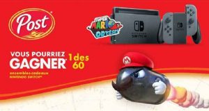 Gagnez l'un des 60 ensembles-cadeaux Nintendo Switch